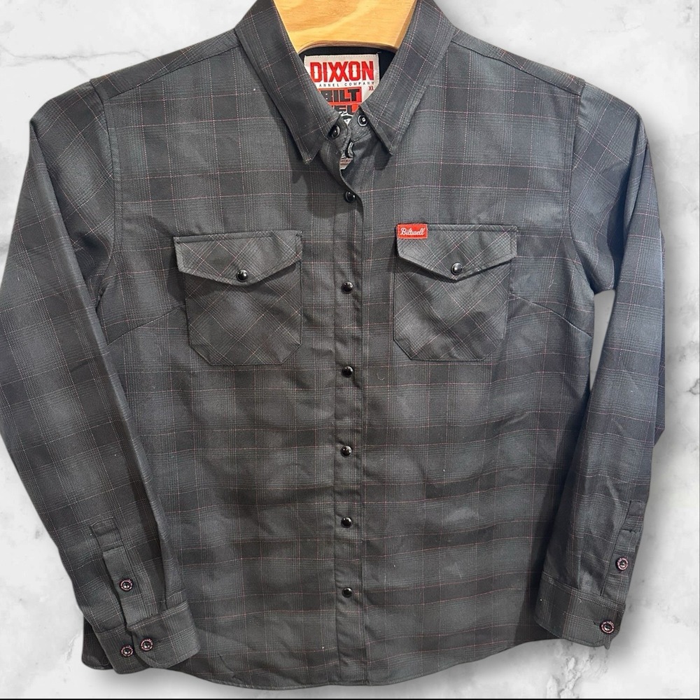 Dixxon Flannel Company "Biltwell"‎ Women's XL Long Sleeve Plaid - Picture 2 of 7